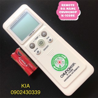 Remote đa năng 1038 ( Chunghop) ( Dùng cho máy lạnh)