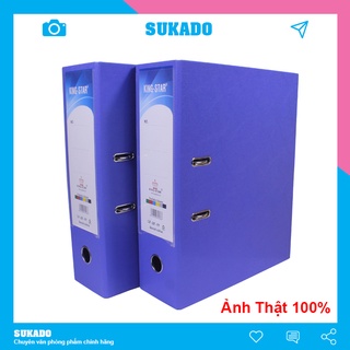Bìa còng A4 F4 7cm KingStar 2 mặt si - Sổ tay bìa còng lưu trữ hồ sơ hóa đơn tốt nhất SUKADO BIACK02
