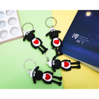 Móc Khoá pilu key hanger Con Cừu Trái Tim móc túi xách phụ kiện túi xinh