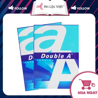 Giấy Double A khổ A5 chính hãng định lượng 70gsm
