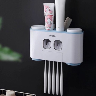Bộ Nhả Kem Đánh Răng Tự Động  FREESHIP  Hộp Nhả Kem Đánh Răng Tự Động Ecoco Bền Đẹp, Dễ Vệ Sinh