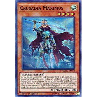 Thẻ bài Yugioh - TCG - Crusadia Maximus / CYHO-EN010'