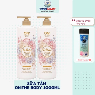 [ĐƠN 299K TẶNG DẦU GỘI 36K] Date xa 2024 TPHCM Sữa tắm hương nước hoa On: The Body Perfume 2021 - Hàn Quốc - White Pearl
