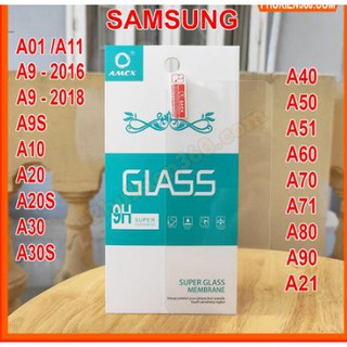 Cường lực 2,5d trong suốt cho samsung Đời J2 prime j5 prime j7 prime pro A02S A32 A52 A31 M51 S20FE A90 M30s M32