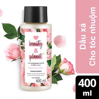 Dầu Xả Cho Tóc Nhuộm Love Beauty &amp; Planet Blooming Colour Conditioner 400ml