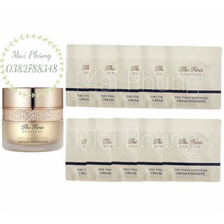 10 gói kem dưỡng mặt cô đặc Ohui The First Cream Intensive