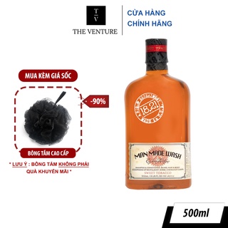 Dầu Gội Xả Tắm 3 In 1 18.21 Man Made Wash Sweet Tobacco
