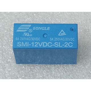 Rơ Le 5A 12VDC 8 Chân 2 Kênh SONGLE - 1 Cái