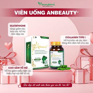 Viên Uống Trắng Da,Bổ Sung Nội Tiết  AnBeauty Hộp 60 Viên