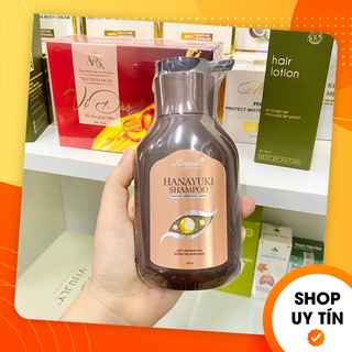 Dầu gội Hanayuki Shampoo - Dầu gội thảo dược Hana giúp sạch gàu, dưỡng tóc suôn mượt