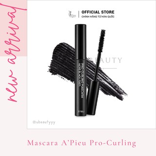[ Hàng Chính Hãng ]  Mascara A’Pieu Pro-Curling Black Fixer - Màu Đen