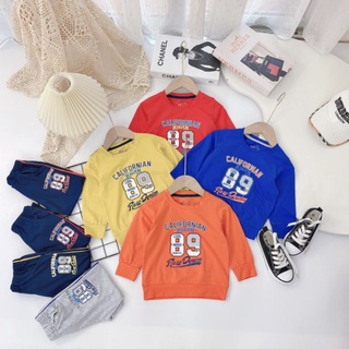 Bộ thu đông dài tay Bb Angel cho bé trai chất cotton Sài Gòn loại 1