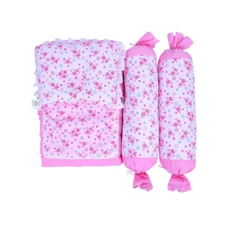 Bộ Gối Có Mền Cho Bé BabyTop In Họa Tiết Ngẫu Nhiên gồm 2 gối ôm, 1 gối nằm và mền hàng thanh lý công ty