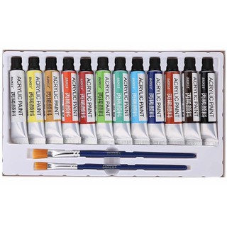 bộ Màu Acrylic Baoke 12/18/24 màu (12ml)