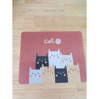 Miếng Lót Chuột -Bàn DI Chuột 7 Con Mèo siêu dễ thương ( 20 x 26 cm )