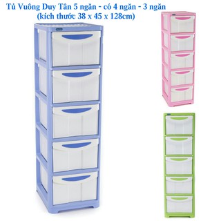 TỦ NHỰA VUÔNG DUY TÂN 5 TẦNG SIÊU TIẾT KIỆM