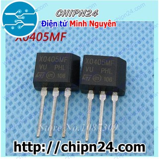 [2 CON] Thyristor SCR X0405 TO-220 3A 600V (0405)