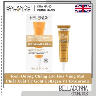 [CHÍNH HÃNG] Kem Dưỡng Da Vùng Mắt Ngừa Lão Hóa Balance Gold Collagen Rejuvenating Eye Serum 15ml