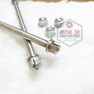 CỐT TÁN INOX SALAYA TRƯỚC SAU CHO EXCITER 135 CỰC ĐẸP