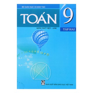 Sách Giáo khoa Song ngữ Việt - Anh Toán 9 tập 2