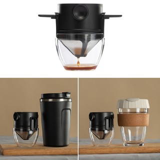 Phin pha cà phê, lọc coffee bằng thép không gỉ có thể tái sử dụng an toàn cho sức khỏe