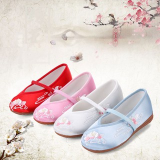 GIÀY BỆT THÊU HOA VĂN 3D BÉ GÁI [ĐẾ KẾP CHỐNG TRƯỢT]