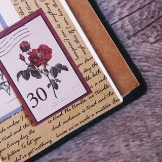 Mini Artbook Date Vintage (Giấy Trang Trí Ngày Tháng Cổ Điển)