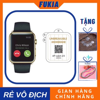 Miếng dán dẻo skin PPF tự phục hồi trầy xước cho đồng hồ thông minh Series 1/2/3/4/5/6/7/SE size 38/40/41/42/44/45mm