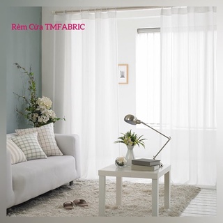 Rèm Voan Trắng TMFABRIC Trang Trí Xinh Xắn, Rèm Cửa Sổ, Trang Trí Decor Phòng