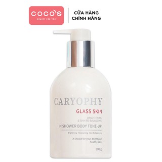 [Mã COSCOCOT4 -8% đơn 250K] Kem dưỡng trắng body Caryophy Glass Skin In Shower Body Tone-Up 300g