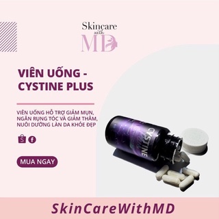 VIÊN UỐNG GIẢM MỤN, NGĂN RỤNG TÓC VÀ GIẢM SẮC TỐ CYSTINE PLUS SUPPLEMENT FACTS 60v