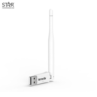 USB thu Wifi Tenda W311MA Chuẩn N Tốc Độ 150Mbps - Anten dính liền