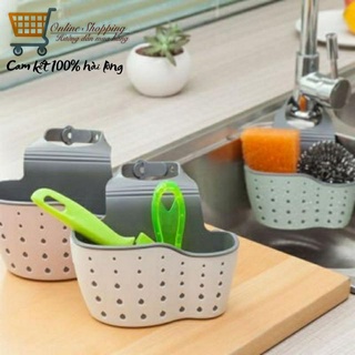 Giỏ treo bồn rửa bát đa năng 2 lớp