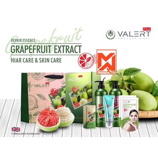 Bộ sản phẩm dầu gội - dầu xả - tinh dầu - xịt - hấp bưởi GRAPEFRUIT chính hãng