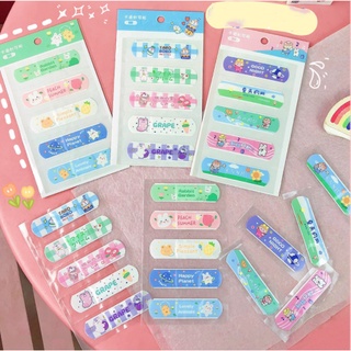 Vỉ 5 băng cá nhân ago họa tiết xinh xắn, băng dán cá nhân urgo  Clovershop68