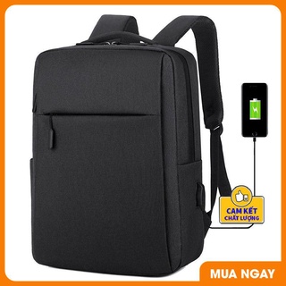 Balo laptop 14 inch cho nam,nữ đẹp và chống sốc dùng đi làm,đi học và đi du lịch kèm dây USB ST0031