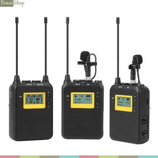 [Mã ELHACE giảm 4% đơn 300K] Lensgo LWM-328C - Micro Không Dây, 99 Kênh UHF, Hoạt Động Liên Tục 5 Giờ