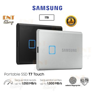 Ổ cứng di động SSD Portable Samsung T7 Touch 1TB USB 3.2 Gen 2 (MUPC1T0)