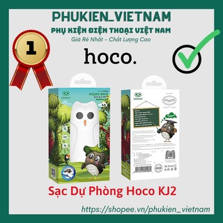 Sạc Dự Phòng Hoco KJ2 5000 mah hình chim cú mèo kikibelief ✔ 2 Cổng USB