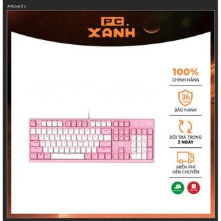 Bàn phím máy tính có dây Dareu EK1280s Pink,bàn phím cơ chính hãng Dareu bảo hành 24 tháng