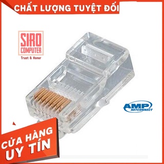 Đầu bấm mạng RJ45 - hạt mạng loại xịn (Hộp 100 hạt)