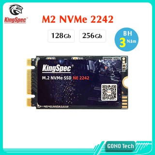 Ổ cứng SSD M2 NVMe 2242 KingSpec NE 128Gb 256Gb M.2 PCIe
