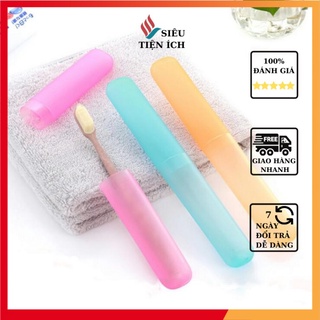 Hộp đựng bàn trải đánh răng đi du lịch, hộp đựng bàn trải đánh răng cho bé đi học siêu tiện ích