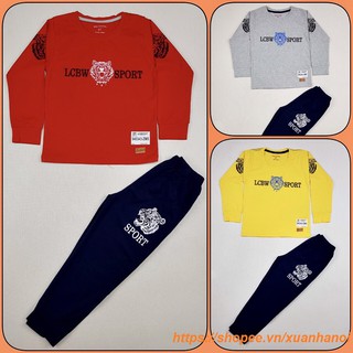 BỘ QUẦN ÁO COTTON THU ĐÔNG BÉ TRAI SIZE ĐẠI 24-35KG