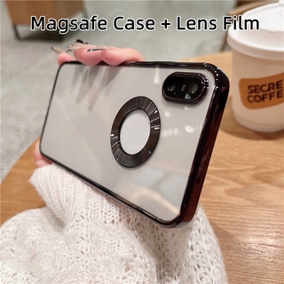 Ốp Điện Thoại Mạ 6D Sang Trọng Cho iphone X XS XR 7 Plus 8 Plus 6 6s Plus XS MAX Magsafe iphone 11 Pro