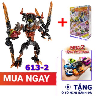 SD Gundam Tam Quốc New4all tùy chọn và đồ chơi lắp ráp Bionicle 613-2 tặng kèm quà tặng ngẫu nhiên