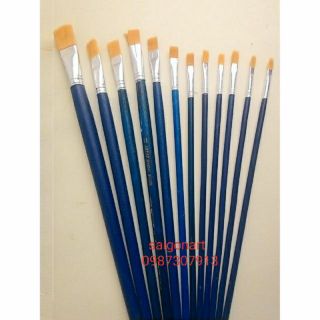 Cọ vẽ màu nước , màu acrylic trang trí thủ công