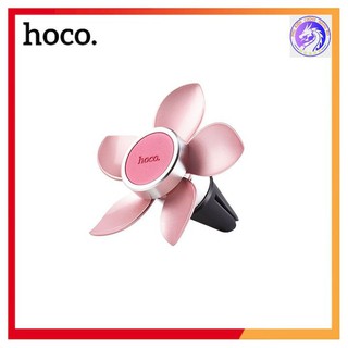 Gía đỡ bông hoa hít đt trên ô tô gắn cửa quạt gió hoco CA33