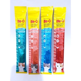 Bánh thưởng cho mèo Me-O Cat Treat 50g - 3 vị Cá Hồi, Cá Ngừ, Tôm