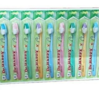 Combo 3 cây bàn chải đánh răng dr.happy (người lớn)
